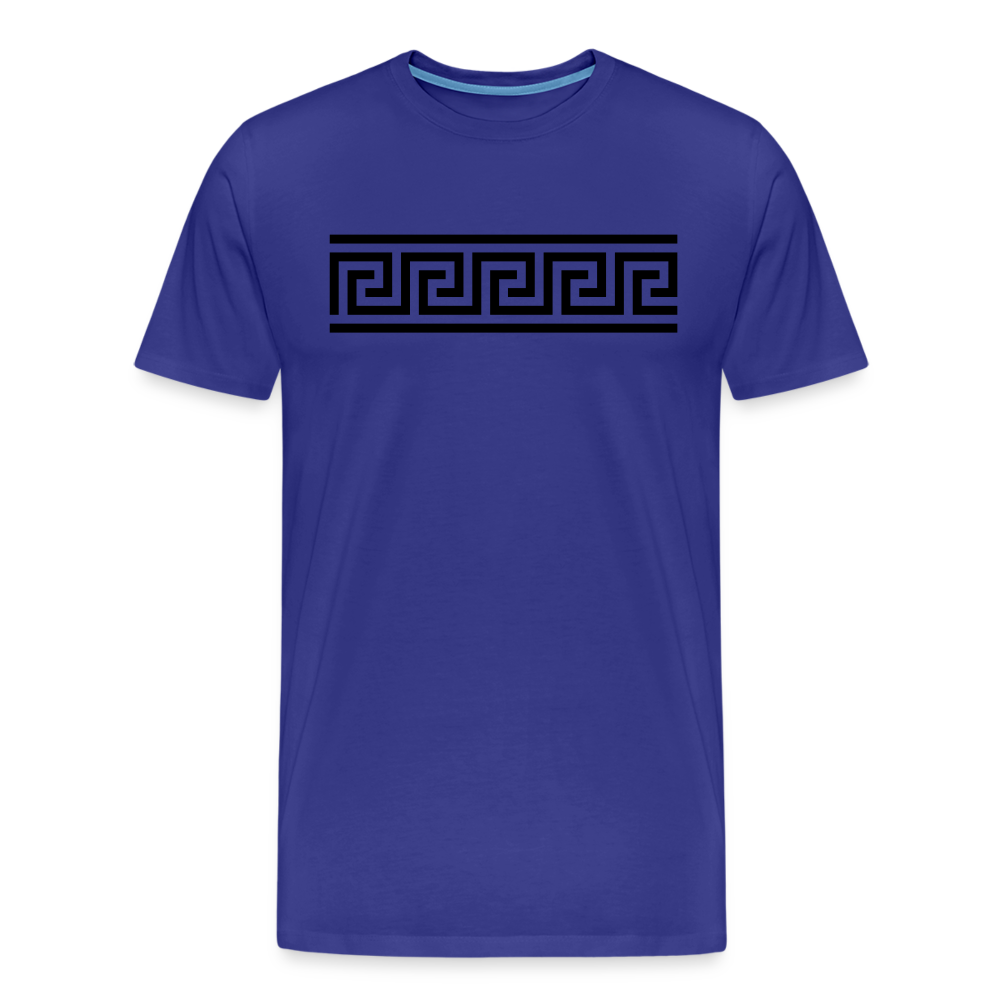 Pattern Men's Premium T-Shirt - royal blue