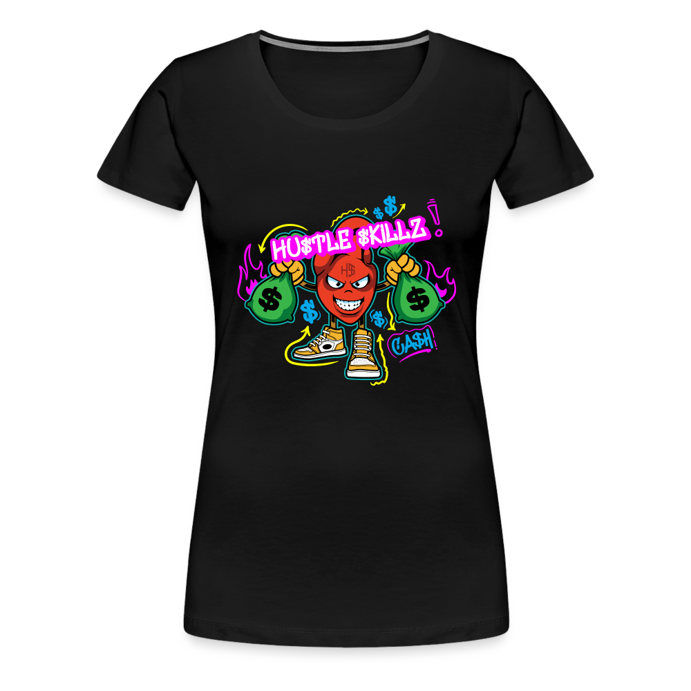 Skillz Women’s Premium T-Shirt - black