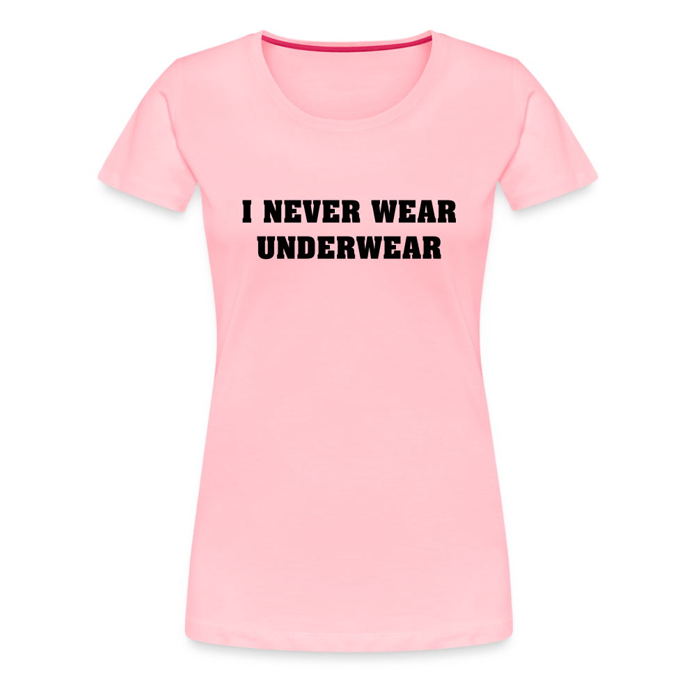 Never Women’s Premium T-Shirt - pink