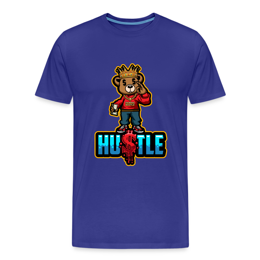 Hustle Men's Premium T-Shirt - royal blue